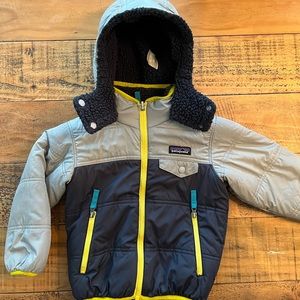 Boys Patagonia Reversible Coat Size 3T